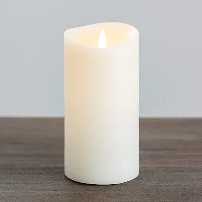 Kirkland's Led Soft Flame Pillar Candle In White