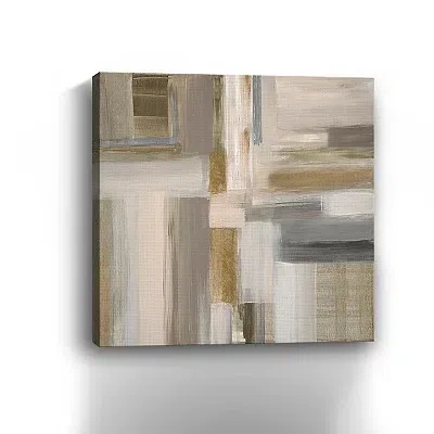 Kirkland's Abstract Fields I Canvas Art Print In Brown