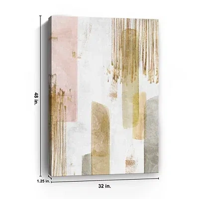 Kirkland's Band Of Gold Ii Giclee Canvas Art Print In Multi