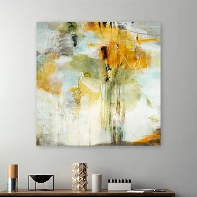 Kirkland's Logic Canvas Art Print In Yellow