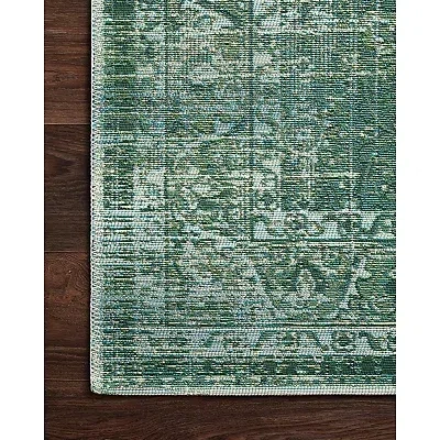 Kirkland's Mist Tribal Medallion Outdoor Rug In Green