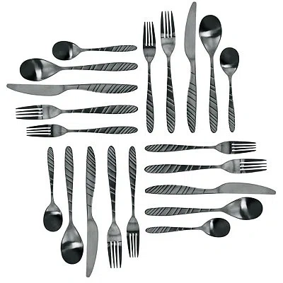 Kirkland's Flatware Set In Black