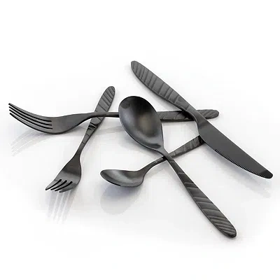 Kirkland's Flatware Set In Black
