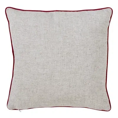 Kirkland's Jolly Snowman Christmas Pillow In Multi