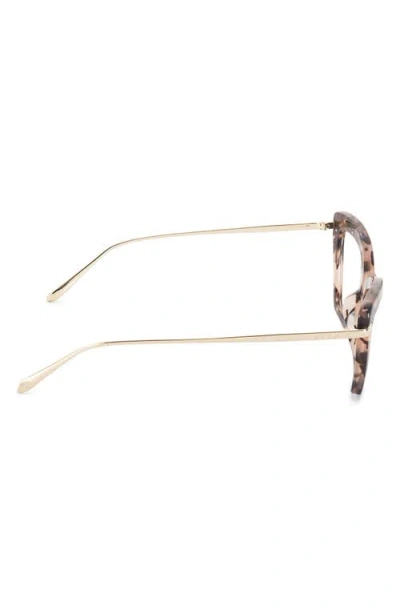 Diff Mila 54mm Cat Eye Optical Glasses In Brown