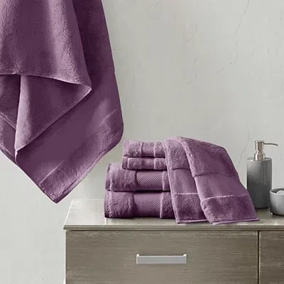 Kirkland's Turkish Cotton Bath Towel Set In Purple