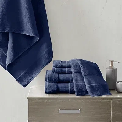 Kirkland's Turkish Cotton Bath Towel Set In Blue