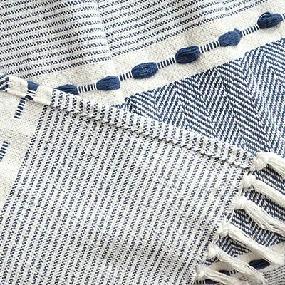 Kirkland's Herringbone Stripe Throw In Multi