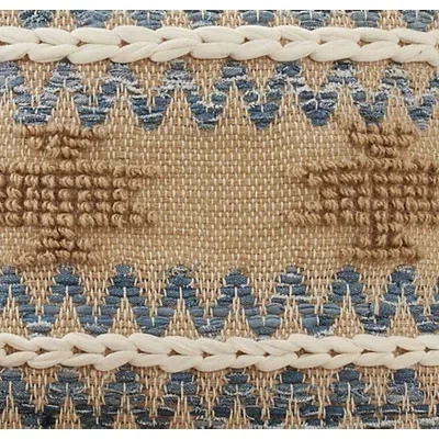 Kirkland's Multi Texture Chindi Jute Pillow In Multi