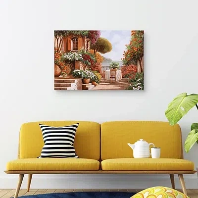 Kirkland's Una Sedia In Attesa Giclee Canvas Art Print In Multi