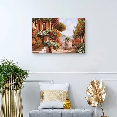 Kirkland's Una Sedia In Attesa Giclee Canvas Art Print In Multi