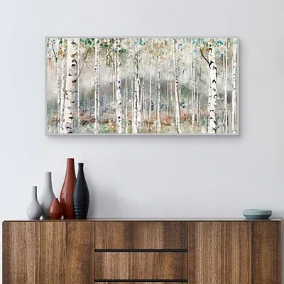 Kirkland's Autumn Grace Framed Giclee Canvas Art Print In Multi