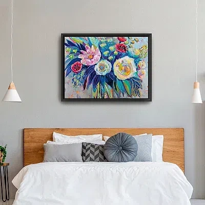 Kirkland's Garden Variety Framed Canvas Art Print In Multi