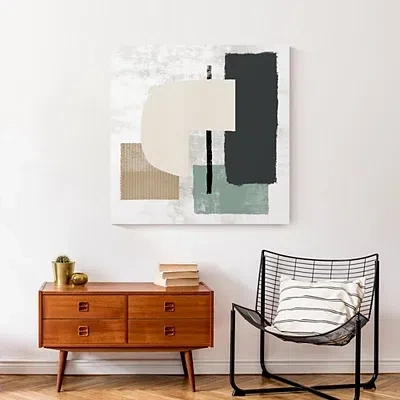 Kirkland's Abstract Geometric Canvas Wall Art In Multi
