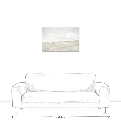 Kirkland's Neutral Abstract Canvas Art Print In White