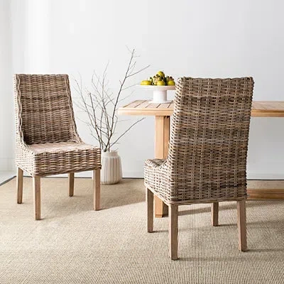 Kirkland's Dining Chair Set In Brown