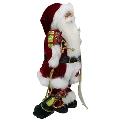 Kirkland's He's Making A List Santa Claus Figurine In Multi