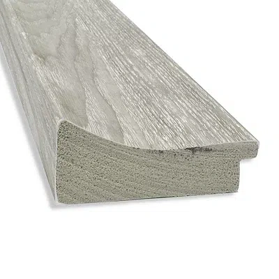 Kirkland's Dove Gray Scoop Frame Beveled Mirror In Gray