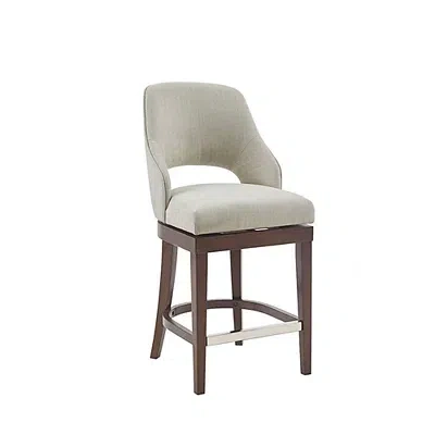 Kirkland's Open Back Swivel Base Counter Stool In Brown