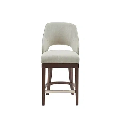 Kirkland's Open Back Swivel Base Counter Stool In Brown