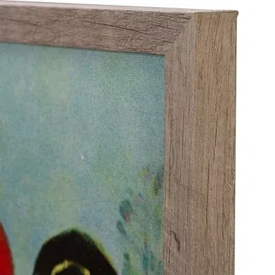 Kirkland's Rockwell Couple Ice Skating Led Canvas Art Print In Multi