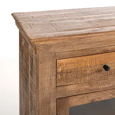 Kirkland's Easton Mango Wood 4-door Sideboard In Brown