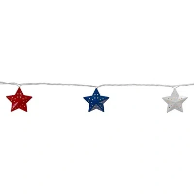 Kirkland's Stars And Stripes Rustic String Lights In Multi