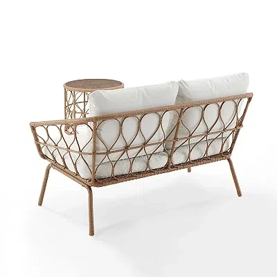 Kirkland's Outdoor Loveseat Set In White