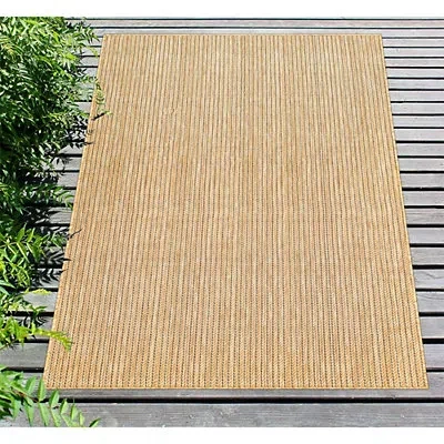 Kirkland's Sand Intertwine Indoor/outdoor Area Rug In Brown