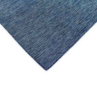 Kirkland's Intertwine Indoor/outdoor Area Rug In Blue