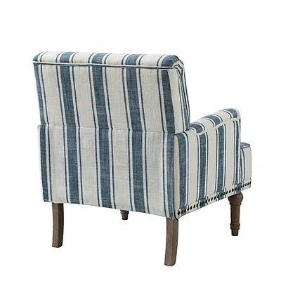 Kirkland's Stripe Upholstered Accent Chair In Multi