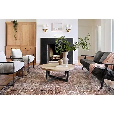 Kirkland's Chris Loves Julia X Loloi Jules Vintage Rug In Brown