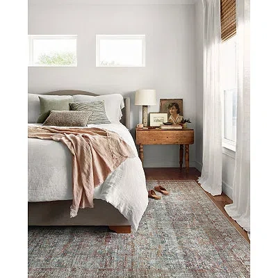 Kirkland's Chris Loves Julia X Loloi Jules Lagoon Rug In Brown
