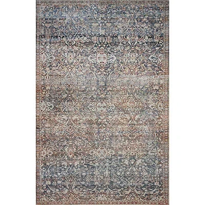 Kirkland's Chris Loves Julia X Loloi Jules Dark Blue Rug In Multi