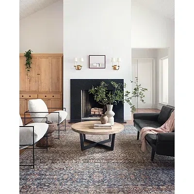 Kirkland's Chris Loves Julia X Loloi Jules Dark Blue Rug In Multi