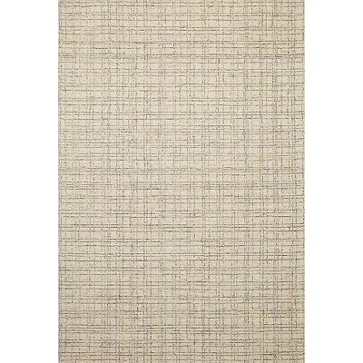 Kirkland's Chris Loves Julia X Loloi Polly Tan Grid Rug In Neutral