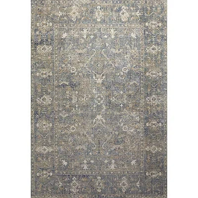 Kirkland's Chris Loves Julia X Loloi Rosemarie Blue Rug In Multi