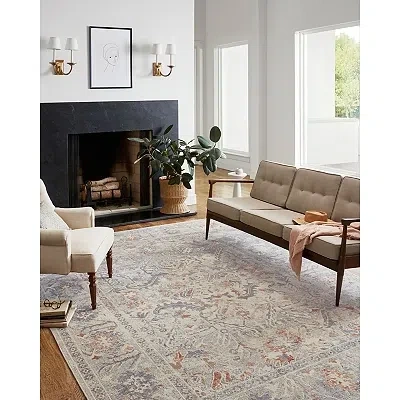 Kirkland's Chris Loves Julia X Loloi Rosemarie Iris Rug In Brown