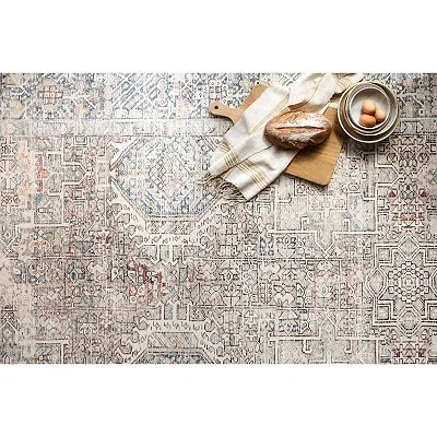 Kirkland's Chris Loves Julia X Loloi Jules Natural Rug In Multi