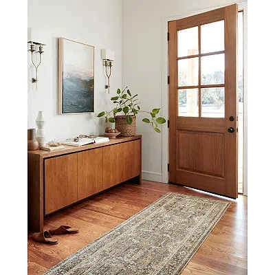 Kirkland's Chris Loves Julia X Loloi Sage Rosemarie Rug In Brown