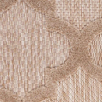Kirkland's Trellis Indoor/outdoor Area Rug In Brown