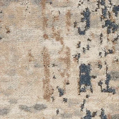 Kirkland's Multi Tally Textured Area Rug In Brown