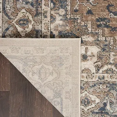 Kirkland's Multicolor Nadia Medallion Area Rug In Neutral