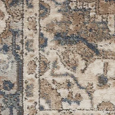 Kirkland's Multicolor Nadia Medallion Area Rug In Neutral