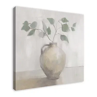 Kirkland's Light Vase Botanical Canvas Art Print In Multi