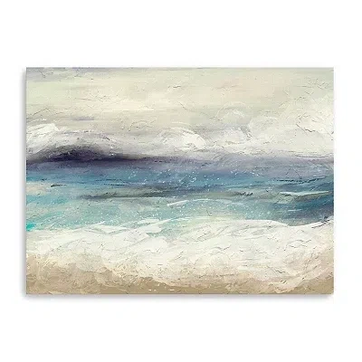 Kirkland's Abstract Seafoam Canvas Wall Art In Multi