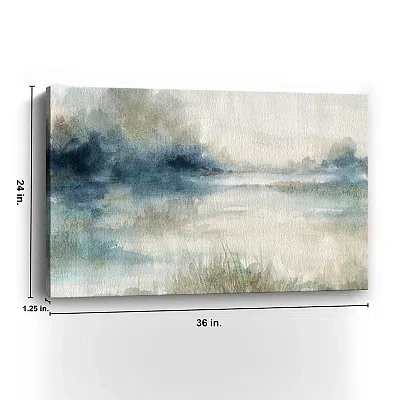 Kirkland's Still Evening Waters Ii Canvas Wall Art In Multi