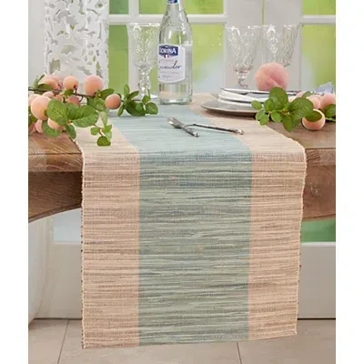 Kirkland's Shimmer Banded Table Runner In Multi