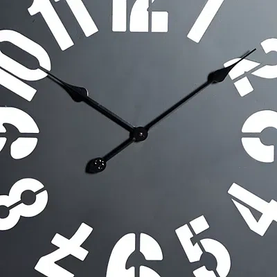 Kirkland's Metal Quatrefoil Farmhouse Wall Clock In Multi