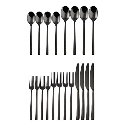 Kirkland's Flatware Set In Black